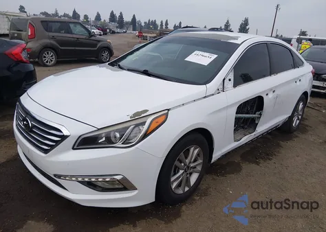 2016 Hyundai Sonata z USA, uszkodzony, nr VIN 5NPE24AF0GH396048